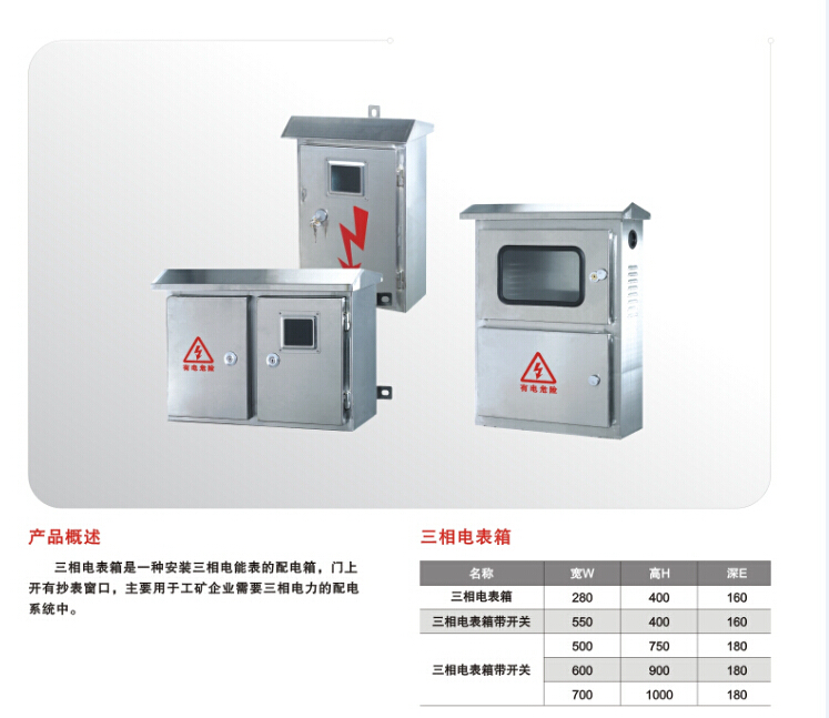 電力設(shè)備優(yōu)化不斷，電表箱緊隨其后