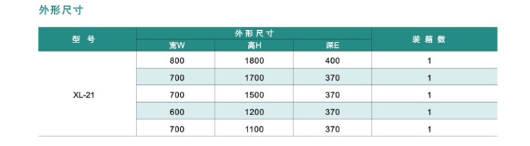 XL-21動力柜